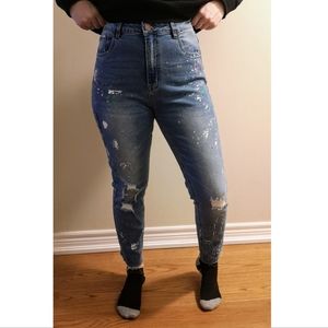 Vintage high rise mom jeans SIZE9